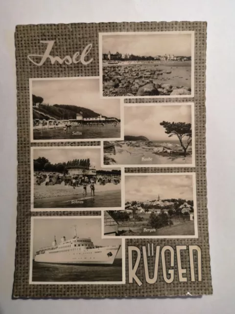 Insel Rügen Binz Sellin Göhren Baabe Bergen  Ansichtskarte Postkarte AK Sammlung