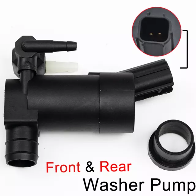 For Ford Focus Mk2 (2004-2015) Front & Rear Twin Outlet Windscreen Washer Pump