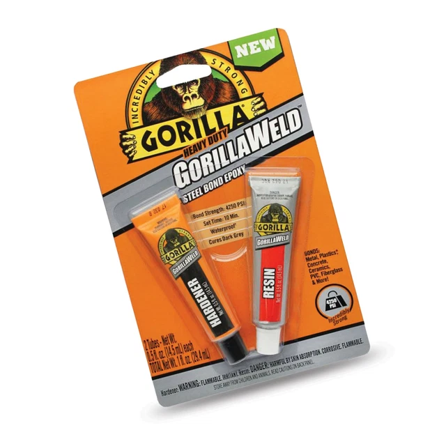 GORILLA HEAVY DUTY GorillaWeld Steel Bond 2Part Epoxy 1 Pack 14.95