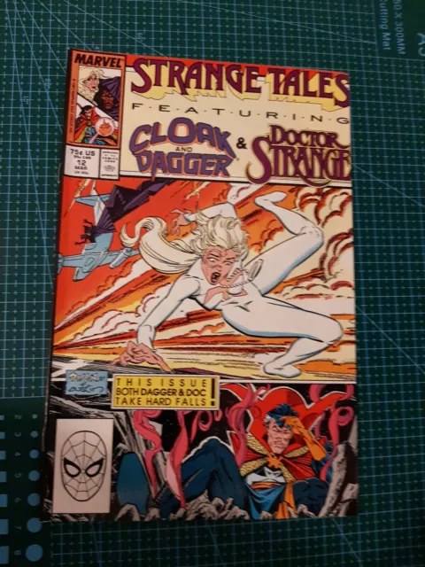 Strange Tales Ft Cloak & Dagger #12 Vol 2  1987 Doctor Strange FN/VFN