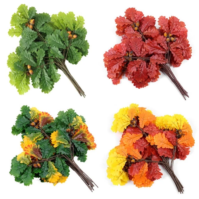 Décoration murale de plante en plastique multicolore de haute qualité avec feu