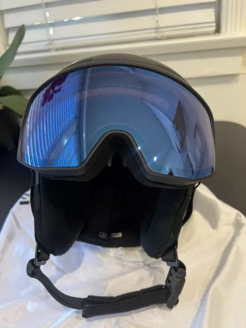 SALOMON DRIVER PRO Sigma Visor Ski + Snowboard Helmet Black - Universal  Lens £229.95 - PicClick UK