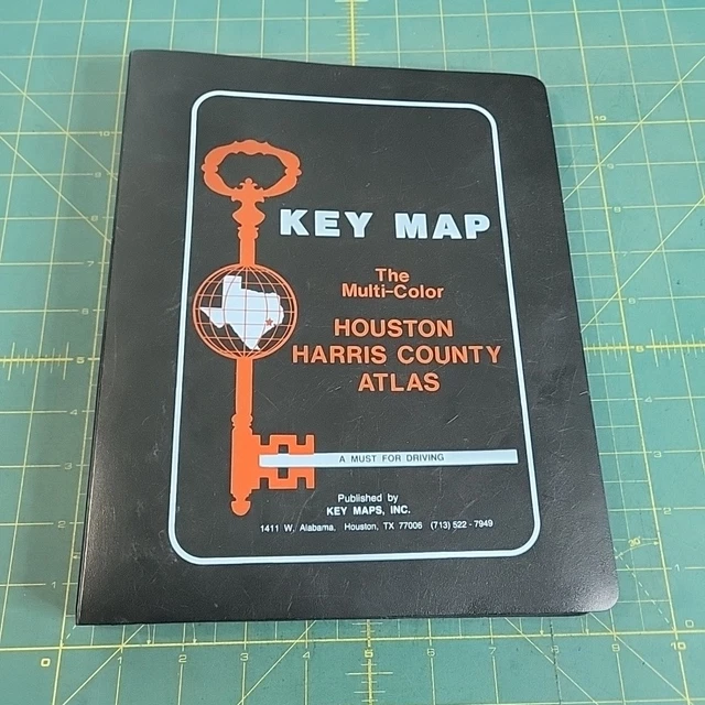 Digital Houston Key Map.pdf KEY MAP THE Multi-color Houston Harris County Atlas 33rd Edition £11.19 ...