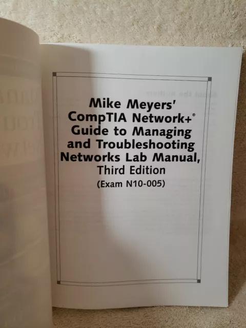 Mike Meyers' CompTIA Network + Guide de gestion et de dépannage des réseaux... 3