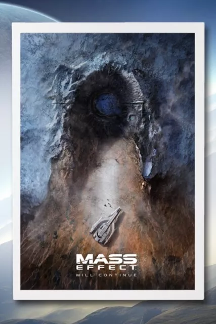 Mass Effect Mysteries From The Future Lithograph Poster Limited Print /400 Mondo