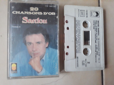 MICHEL SARDOU LES ANNEES BARCLAY  K7 TAPE C22 