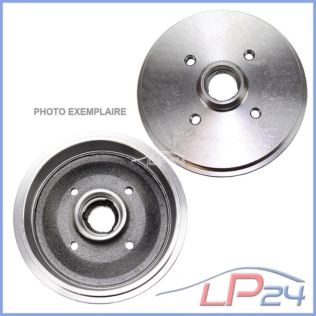2x TAMBOUR DE FREIN ARRIÈRE POUR AUDI A2 8Z 1.4 + TDI 2000-05