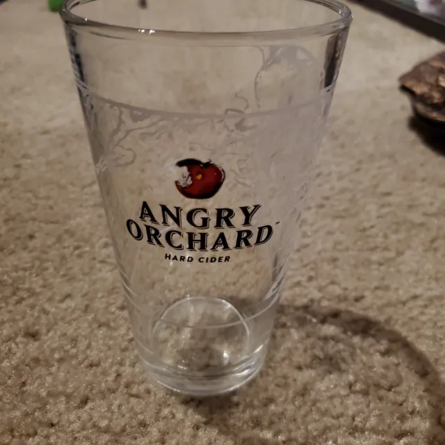 Angry Orchard Cider 16 oz Craft Beer Pint Glass