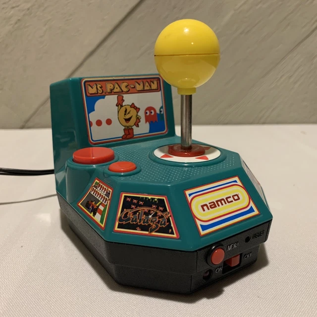 MS. PACMAN NAMCO TV Game 2004 5en1 joystick plug & play Jakks
