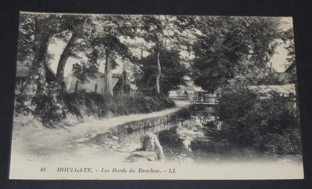 Cpa Carte Postale 1910 France Calvados 14 Houlgate Bords Du Drochon