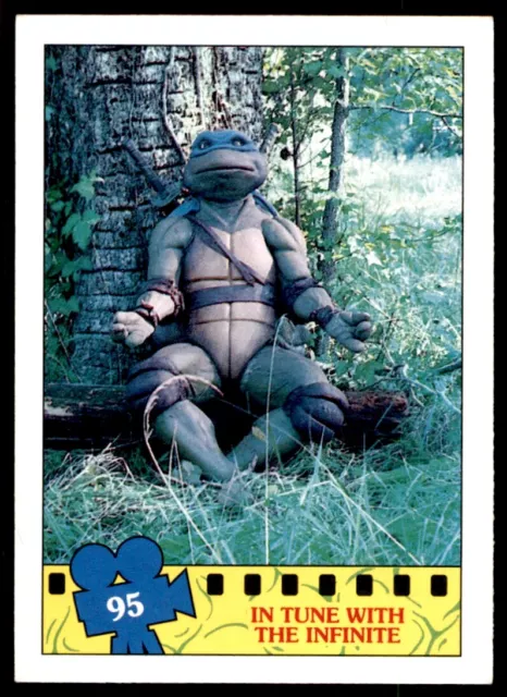 TMNT Topps Movie Cards (1990) In Tune with the Infinite No. 95