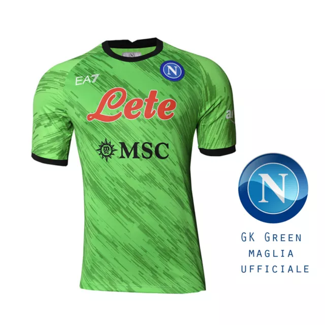 Maglia Da Calcio  Ssc Napoli Maglia Verde Gara Stagione Dominio Scudetto