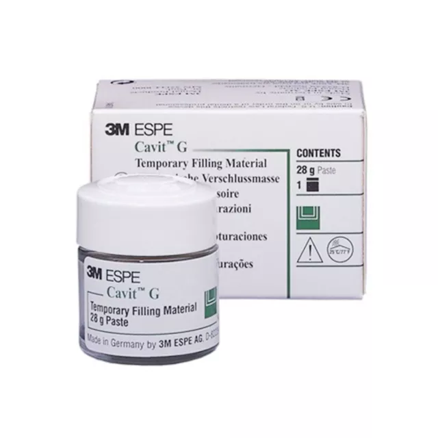 Dental 3M ESPE Cavit G Temporary Filling Material 28 Gm Pack Long Expiry