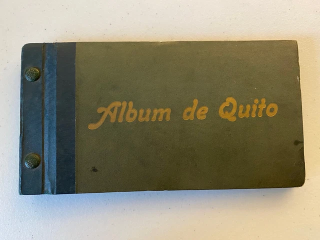 Album de Quito 1929 Ecuador Photobook Laso Commercial Guide Cuenca •Very Rare•