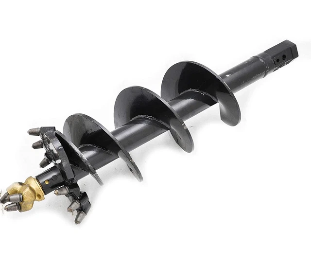 Earth Ogre Industrial Duty Rock Auger, Choose 6", 9", 12", 15", 18" Diameter, He