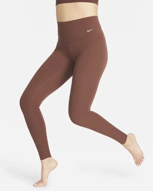 Nike Zenvy High Waisted 7/8 Leggings Green Yoga Pants Women’s XL DQ6015-386  NEW