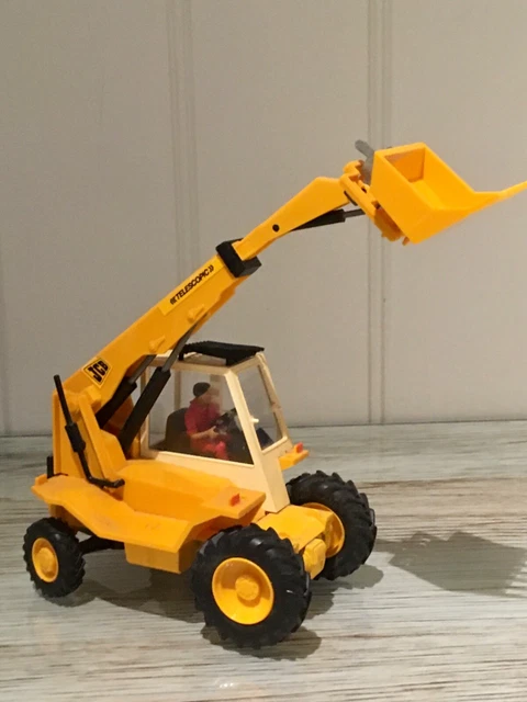 BRITAINS Ltd 4,5 JCB LOADALL 520-4 Camion Pelle Jouet Modèle 1984 Vintage