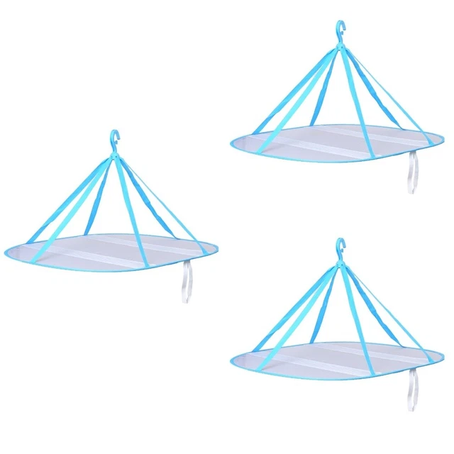3 Pack Déshydrateur Solaire Panier De Séchage Des Vêtements Serviettes Pliées
