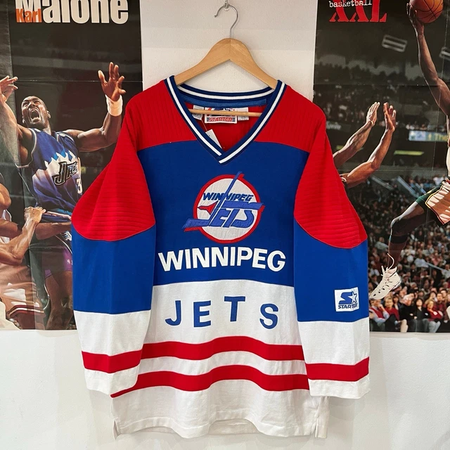 Teemu Selanne Winnipeg Jets 80s Jersey Uniform Winnipeg Jets
