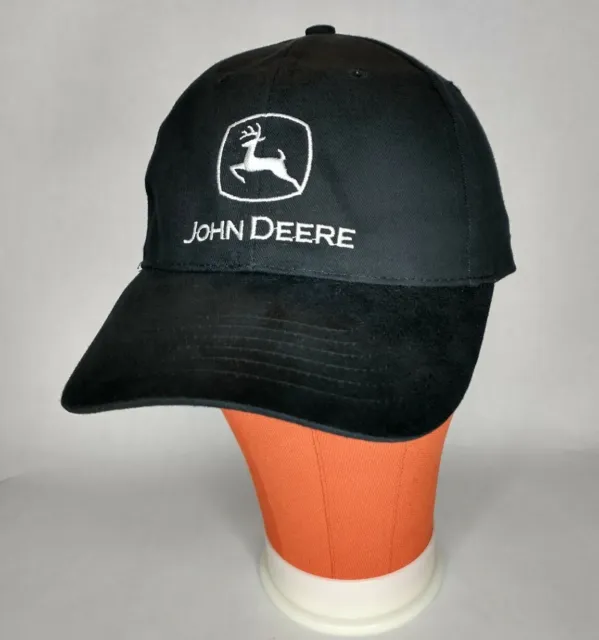 John Deere K-Products Black Five Star Equipment Snapback Hat