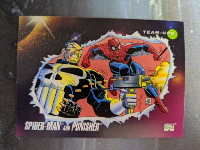 Marvel 1992 Spider-Man and Punisher #73 Impel Marvel Universe Series 3 Card NM