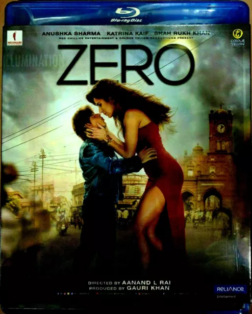 Zero - Shahrukh Khan, Anushka Sharma - Bollywood Hindi blu ray -anglais