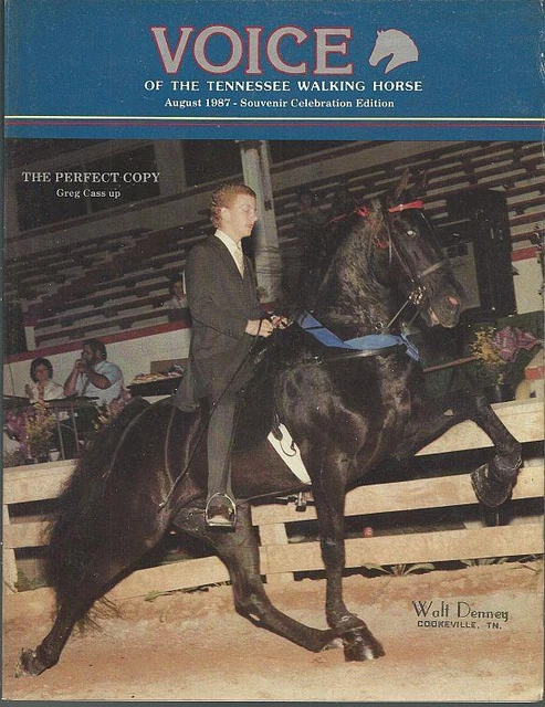 Voice of Tennessee Walking Horse Magazine August 1987 Souvenir Celebration Ed