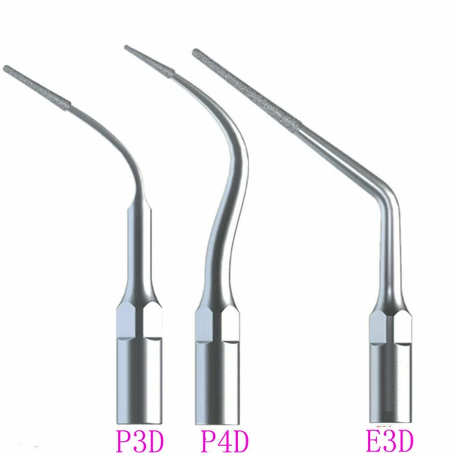 3X Diamond Endo Perio Insert Tip fit EMS Dental Scaler Handpiece