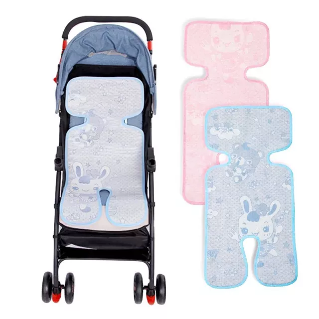 Baby Kid Stroller Seat Cushion Pushchair Mat Cool Liners Pads Summer Cooling Mat