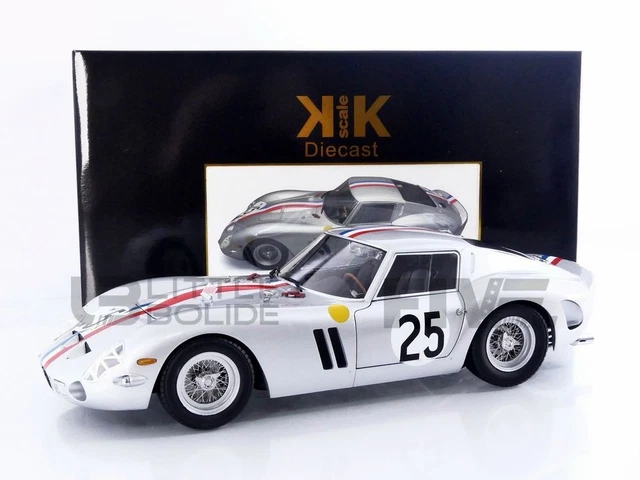 KK SCALE MODELS 1/12 - FERRARI 250 GTO - 24H LE MANS 1962 120122-17BL