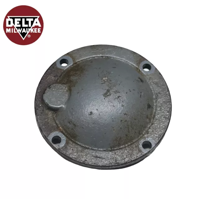 Delta Rockwell Milwaukee 40-440 24 pulgadas sierra de desplazamiento manivela estuche cubierta hierro fundido