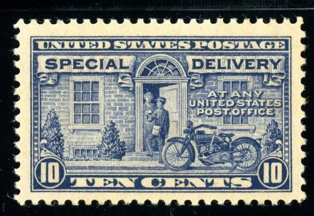 USAstamps Unused XF US 1922 Special Delivery Scott E12 OG MNH