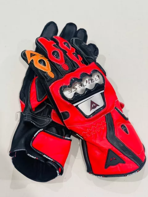 new dainese moto racing cowhide leather gloves all sizes availabale