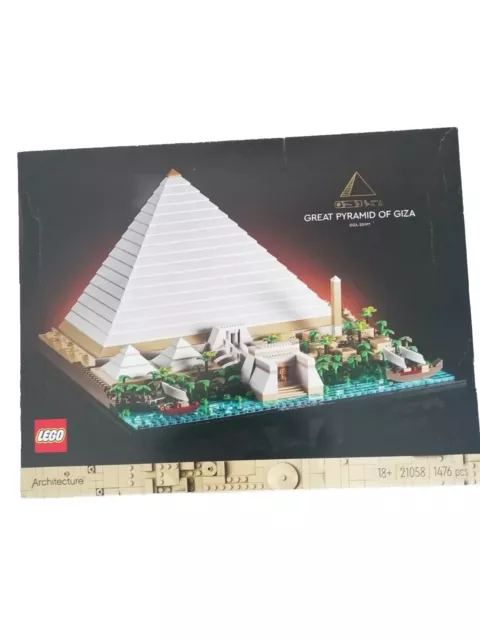 LEGO ARCHITECTURE: Great Pyramid of Giza (21058). new. sealed