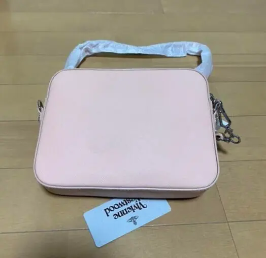 VIVIENNE WESTWOOD WOMEN'S Leather Shoulder Bag Pink $339.70 - PicClick
