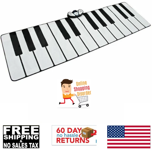 PIANO PLAY MAT Giant Electronic Keyboard Floor Toy Large Kids Music