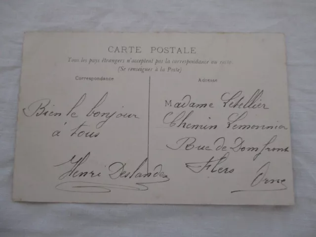 Cpa Orne 61 Alencon Halle Aux Toiles Et Marche Rue Du Cours 2