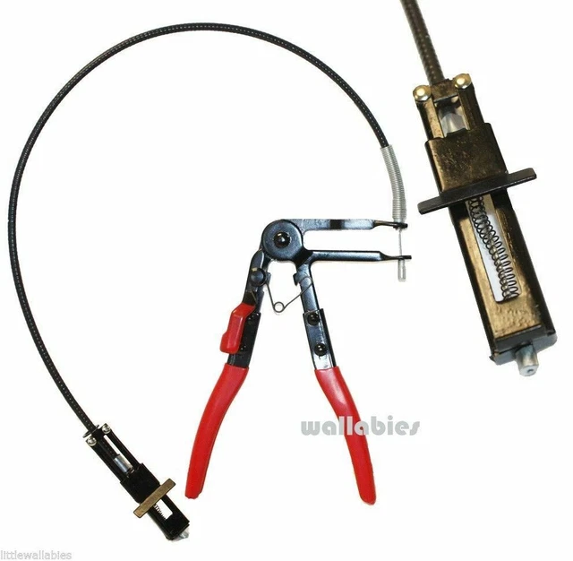 FLZOSPER 9-Piece Hose Clamp Pliers Tool Kit - Long Reach, Clic-R, Swivel Jaw For Automotive Repair
