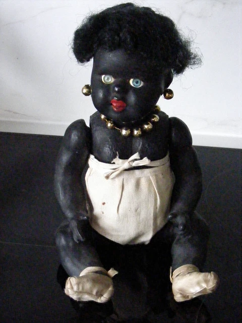 Ancienne Poupée Gege 'marcheuse' Dite 'De Guerre' – 34 Cm – France – Années 1930