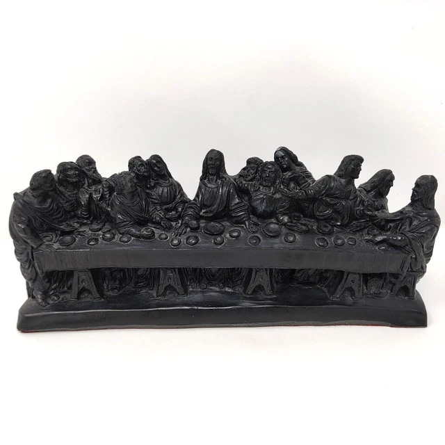 VINTAGE THE LAST Supper Leonardo Da Vinci Jesus & Disciples Handcast ...