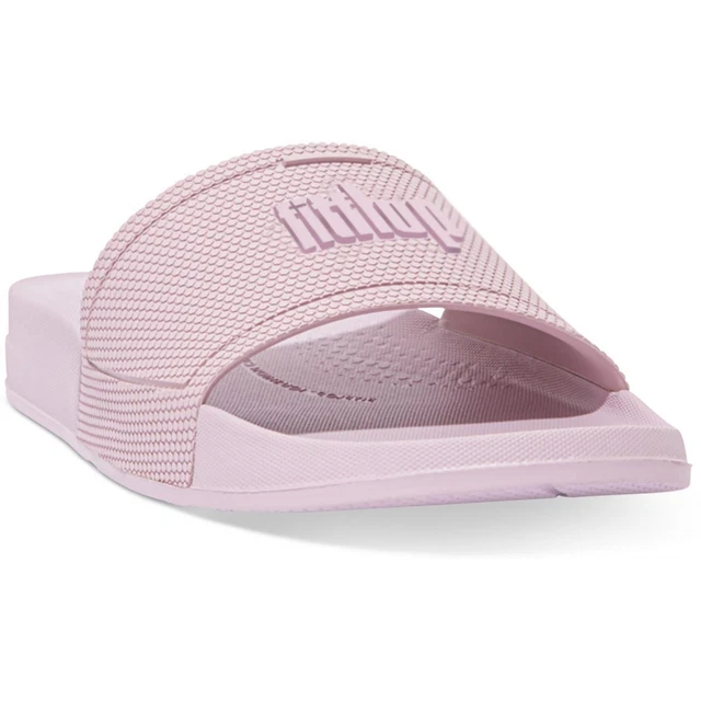 Fitflop Womens IQushion Purple Slide Sandals Shoes 9 Medium (B,M) BHFO 5728