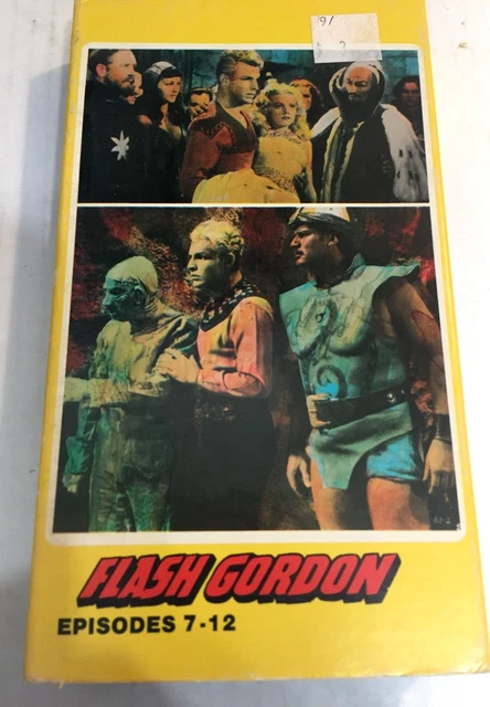 FLASH GORDON VHS Tape Episodes 7-12 Ships Same Day With Tracking: GOOD ...