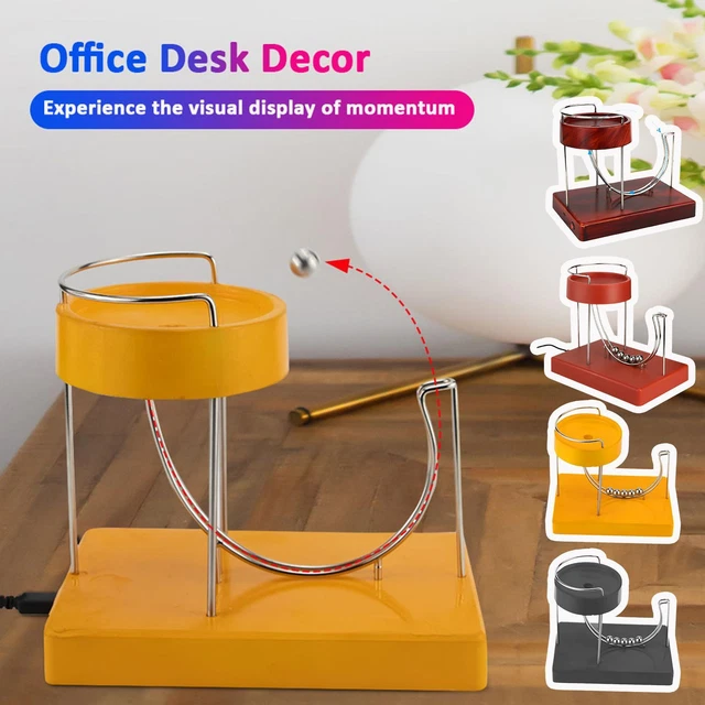 Art Perpetual Motion Machine Sculpture Office Home Ornament 2022 Table D6Z1