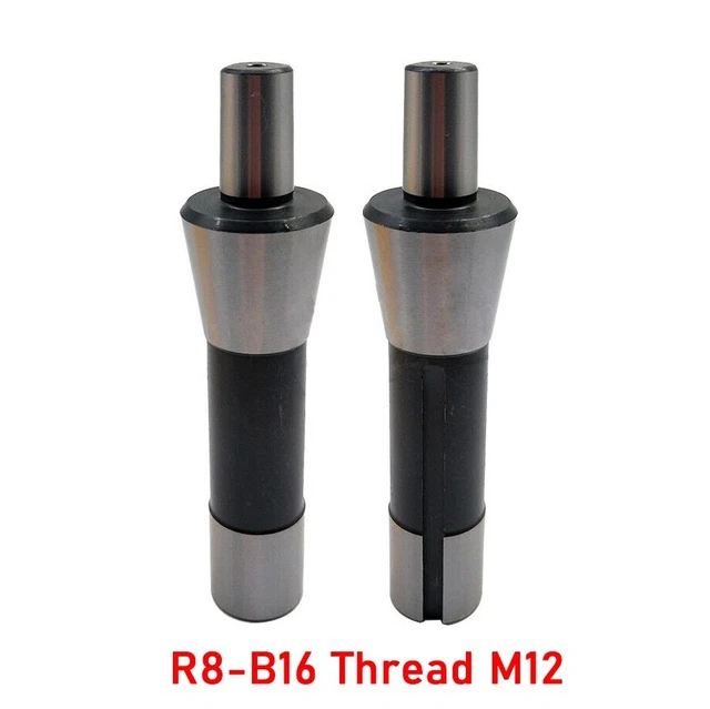 1Pcs R8-B16 Thread M12 Drill Chuck Arbor For Keyless 1-13mm Self Tighten Tool