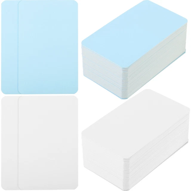 100 Cartes Aquarelle Vierges 10x15,2 Cm + 100 Enveloppes 300 G/m² – Kit Idéal Pour Invitations, Cartes Art & Lettres Peintes