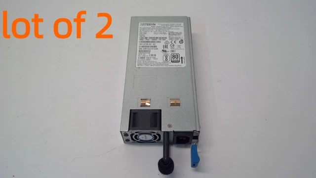 thumbnail image 2 of Cisco NXA-PAC-650W-PI 650W AC Power Supply – Port-Side Intake (Refurbished) 2 of 3