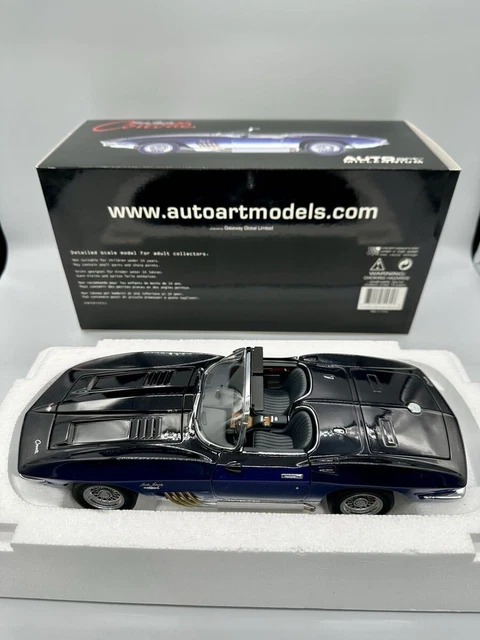 Autoart 1/18 Corvette C5-R GTS - ALMS 2000 Daytona Goodwrench N°80006 - Occasion