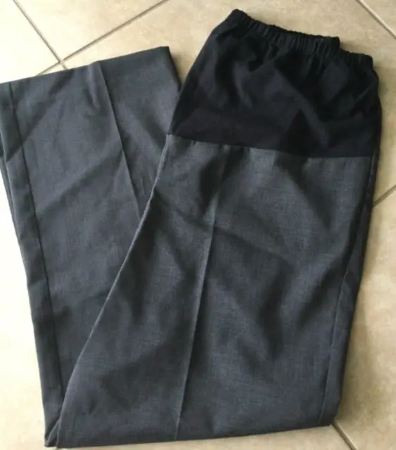 Maternity Gray Maternity Dress Pants Large New