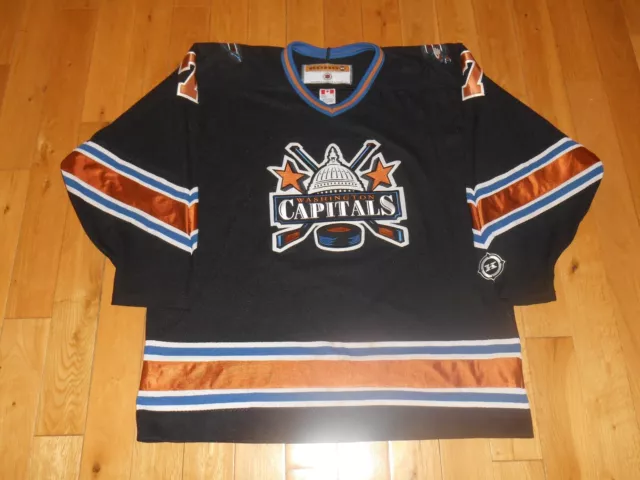 2003 Robert Lang Washington Capitals Koho NHL Jersey Size Medium – Rare VNTG