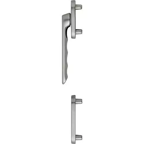 HOPPE - Maniglia per porta da balcone Luxemburg, esterno piatto, effetto (l2S)